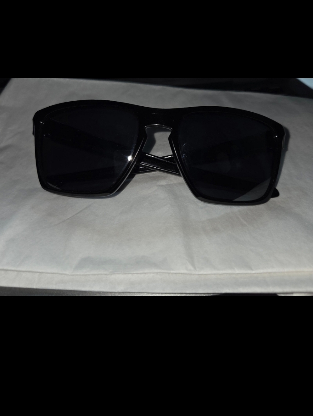 Classic Black Square Oakley Sunglasses